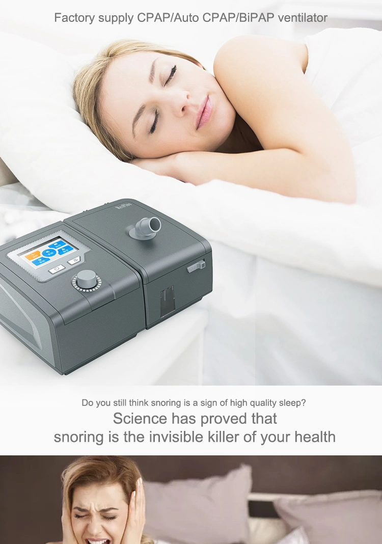 Therapy Device Bipap Epap Device with St Apcv Mode for Sleep Apnea Therapy