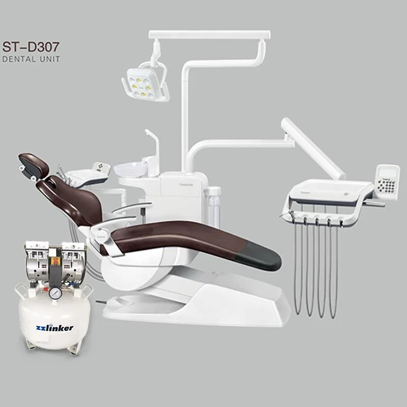 China Confident Economic Foshan Suntem ST-D307 Silla Dental Chair Unit Equipment Price with High Quality