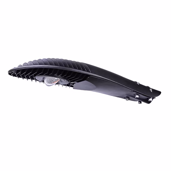 80W 150W 200W 250W IP66 Waterprooffactory Direct Sale High Lumen Project High Quality Energy Saving LED Solar St Strip Type LED Street Light Housing Outdoor